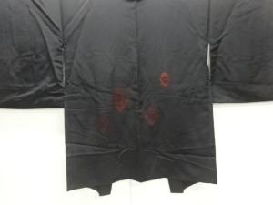 ドロンワーク　菱模様絵羽織